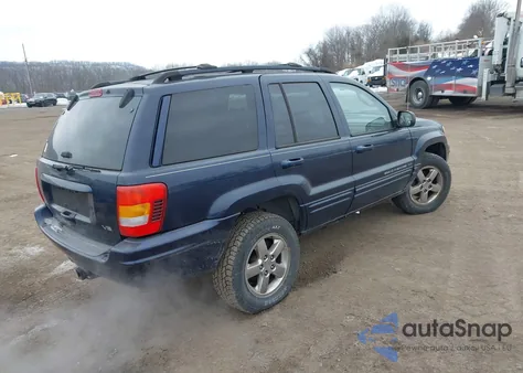 2004 Jeep Grand Cherokee Limited z USA, uszkodzony, nr VIN 1J8GW58N84C365436